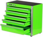 Portable 5-Drawer Mini Green Tool Box Steel Tool Case Home Office Storage DIY US