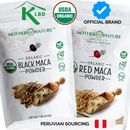 ORGANC Maca Root Powder, Black & Red Raw, Pure, Non-GMO, Peruvian Superfood 1lb