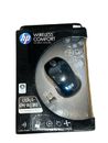 Nuevo mouse de viaje móvil óptico inalámbrico HP 2,4 GHz LB454AA para computadoras portátiles y PC