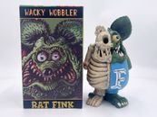 Blue Rat Fink Big Daddy Ed Roth Rare Gifts Wacky Wobbler Skeleton Action Figure