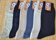 6 Pairs Men's Cotton Scottish Wire Baroque Leccese 001 Short Shaved Socks