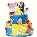 Compr 11Pcs Princess Cake Decorations, Beauty and the Beast Party Supplies Beauty and the Beast Party Favors with Princess, Teapots, Candlesticks, Princess Cake Topper for Kids Birthday Decorations