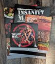 Juego de 10 discos DVD Insanity Max 30 cuerpo de playa entrenamiento cardiovascular con folleto funciona