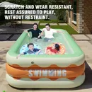 1.8/2 6 m großer Pool aufblasbare abnehmbare Baby gerahmte Pools Wasser vergnügen für Kinder Familie