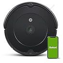 iRobot Roomba 692 Robot Vacuum-Wi-Fi Connectivity, Personalized Cleaning Recommendations, Compatible with Alexa, Good for Pet Hair, Carpets, Hard Floors, Self-Charging Black, R69200