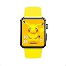 Time Up Kids Smart Watch Cartoon Dial Android Bluetooth Call,Music Speaker Touchscreen Fiteness Tracker for Boys & Girls-C4K-1000X (Yellow)