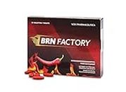BRN Factory. 40 compresse rosse per raggiungere i risultati desiderati più velocemente. Formulazione creata in sinergia con la natura. Con chili, cromo, niacina e vitamine. (Compresse a base vegetale)