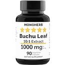 MONOHERB Buchu Leaf Extract 1000 mg - 90 Vegetarian Capsules
