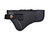 EXQUISITE~TLE Polo Nylon Pistol Holster | Gun Cover Case with Kunde - Black