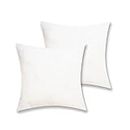 My Cottage Living - Down Feather Insert - Set of 2 - Pillow Insert - Cushion Insert - Square Insert (18 x 18 inches - Down Feather)