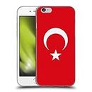 Head Case Designs Flag of Turkey Turkish Türk Banderas de país 2 Caso Funda de Gel Suave Compatible con Apple iPhone 6 / iPhone 6s