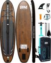 Inflatable Stand Up Paddle Board 10'6" SUP Non-Slip 5MM EVA Deck & Foam Handle