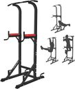 ISE 5in1 Chaise Romaine Power Tower Workout Dip Station Barre de Traction Statio