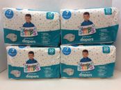 Gentle Steps Size 7 Premium Diapers 41lbs & Over, 80 Diapers 👶 FREE SHIPPING 👶