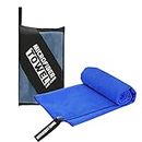 Fast Drying Ultra Soft Microfiber Towels Quick Dry Towels Super Absorbent Workout Sweat High Compact Travel Towels for Hiking, Yoga, Swim, Camping, Gym, Sports, Outdoor, Backpack, Fitness, Picnic