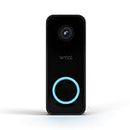 Wyze Video Doorbell v2, Wired, 2K Video, 24/7 Local Recording with microSD Card, Works with Existing Chime, IP65 Weather Resistant, Color Night Vision, and Two-Way Audio, Black