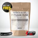 Psyllium Husk Capsules 2000mg Weight Loss Detox Fibre Colon Cleanse Vegan UK