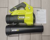 RYOBI 40V BLOWER-525CFM,110MPH,Variable Speed Trigger W/Turbo Button-TOOL ONLY