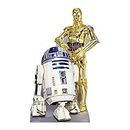 Star Cutouts - Stsc480 - Figurine Géante - R2-D2 Et C3P-O - Star Wars - 166Cm