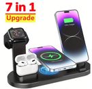 7-in-1 Wireless Charger Dock 30W Fast Charging For iPhone Samsung All Phones