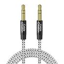 10Feet Aux Cable,CableCreation 3.5 mm Audio Cable Male to Male Stereo Auxiliary Cable for Headphones, Car/Home Stereo, Speaker,and More(with Aux Port),3M/Black.