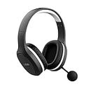 Trust Gaming GXT 391 Thian Wireless Gaming Headset for PS5, PS4 and PC, 5.8 Ghz, USB Dongle, Over Ear, Rechargeable, Multi-Platform, Lightweight Sustainable Wireless Headphones with Microphone - Black