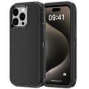 For iPhone 11 12 13 14 15 Pro Max Case Heavy Duty Shockproof Protective Cover
