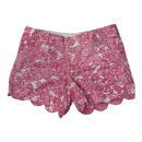 Lilly Pulitzer Shorts | Lilly Pulitzer She's A Fox Butter Cup Shorts Size 2 | Color: Pink/White | Size: 2