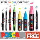 UNI POSCA Paint Pens Art Markers - PC-1M PC-1MR PC-3M PC-5M PC-8K PC-17K PCF-350