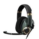 EPOS H6 Pro - Closed Acoustic Gaming Wired Headset with Mic - Over-Ear Headset, Lightweight - Lift-to-Mute - Xbox Headset - PS4 Headset - PS5 Headset - Gaming Accessories (Green)