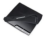 Playstation 3 / PS3 / XBOX360 Console Dust Cover Gaming System Protector [Antistatic, Water Resistant, Premium Fabric, Black] by DigitalDeckCovers