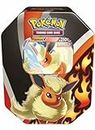 Pokémon | Pokemon Eevee Evolutions Tin - Flareon V | Card Game | Ages 6+ | 2 Players | 10+ Minutes Playing Time