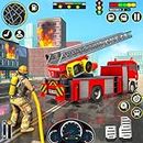 Feuerwehr-LKW-Fahrspiele: Feuerwehrmann-Feuerwehrauto-Simulator-Krankenwagen: Firetruck City Hero Free World 3D: American Hero Rescue Emergency Response 911