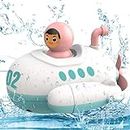 Baby Swimming Floating Playing Toys Floating Boat Bathtub Toy for Kids Pool Toys Water Toys Cute Bathing Toys for Toddler(Multi Colour)