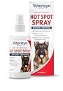 Vetericyn Plus Hot Spot Spray for Dogs Skin Sores and Irritations | Itch Relief for Dogs and Prevents Chewing and Licking at Skin, Safe for All Animals. 8 Ounces