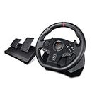 Seasiant India Pxn V900 Game Steering Wheel For Ps3 Ns Switch Gaming Controller For Pc Usb Vibration Dual Motor With Foldable Peda