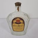 Empty Crown Royal Whisky bottle 750ml Vintage Antique