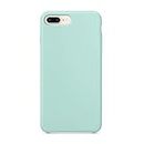 Nik case Back Cover for iPhone 7 Plus / 8 Plus (Soft|Silicone|Turquoise)