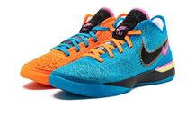 Nike Men's Zoom Lebron NXXT Gen Blue/Orange Basketball Shoes DR8784-900