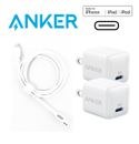 Anker 20W USB-C Fast Wall Charger and Cable Combo for iPhone 13 14 15 Pro