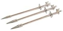 FusionKraft Leech Wilkinson HSG Cannula, Screw Type, With Lock, With Guard (Set of 3) (One Each of Small, Medium & Large)
