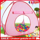 Foldable Children Play Tents Outdoor Baby Toy Tent Girl Outdoor House(Pink)