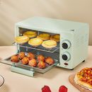12L 800W Electric Oven Grill Toaster Bake Compact Oven Timer Breakfast Maker AU