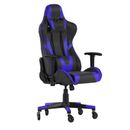 Flash Furniture CH-187230-1-BL-RLB-GG X20 Swivel Gaming Chair - LeatherSoft Back & Seat, Black/Blue