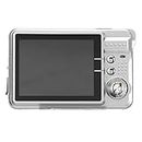 Digital Camera, 2.7in LCD 4K Compact Camera 48MP for Shooting (Silver)