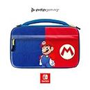 Pdp Gaming Licence Officiel Switch Commuter Case - Mario - Semi-Hardshell Protection - Protective Pu leather - Holds 14 Games And Console - Works avec Switch Oled And Lite - Fine pour Kids / Travel