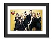 inspire TA Big Bang Theory Web Series Poster An American Comedy Friendship Poster Paintings For Room & Office (12 inches x 9inches)