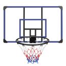 Wall-mounted basketball hoop  45 x 29 inches shatterproof back