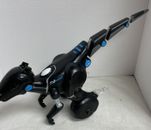 WowWee MiPosaur juguete robótico negro y azul dinosaurio probado y funciona