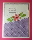 Sympathy Card for Loss of Mother or Father with Personalized Verse Inside